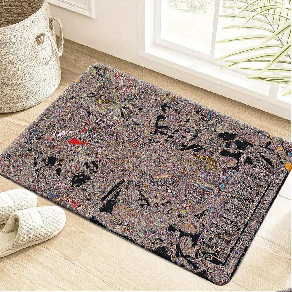 1pc Flannel Mat Marvel Superheroes Bathroom Mat, Multi-Size, Multi-Functional Daily Use, Suitable for Bathroom, Entrance, Laun