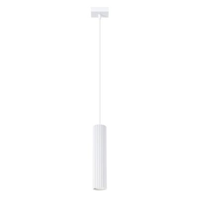 Hanging Lamp Amber 1 Gu10 White Alu Lumilo 15.387.35