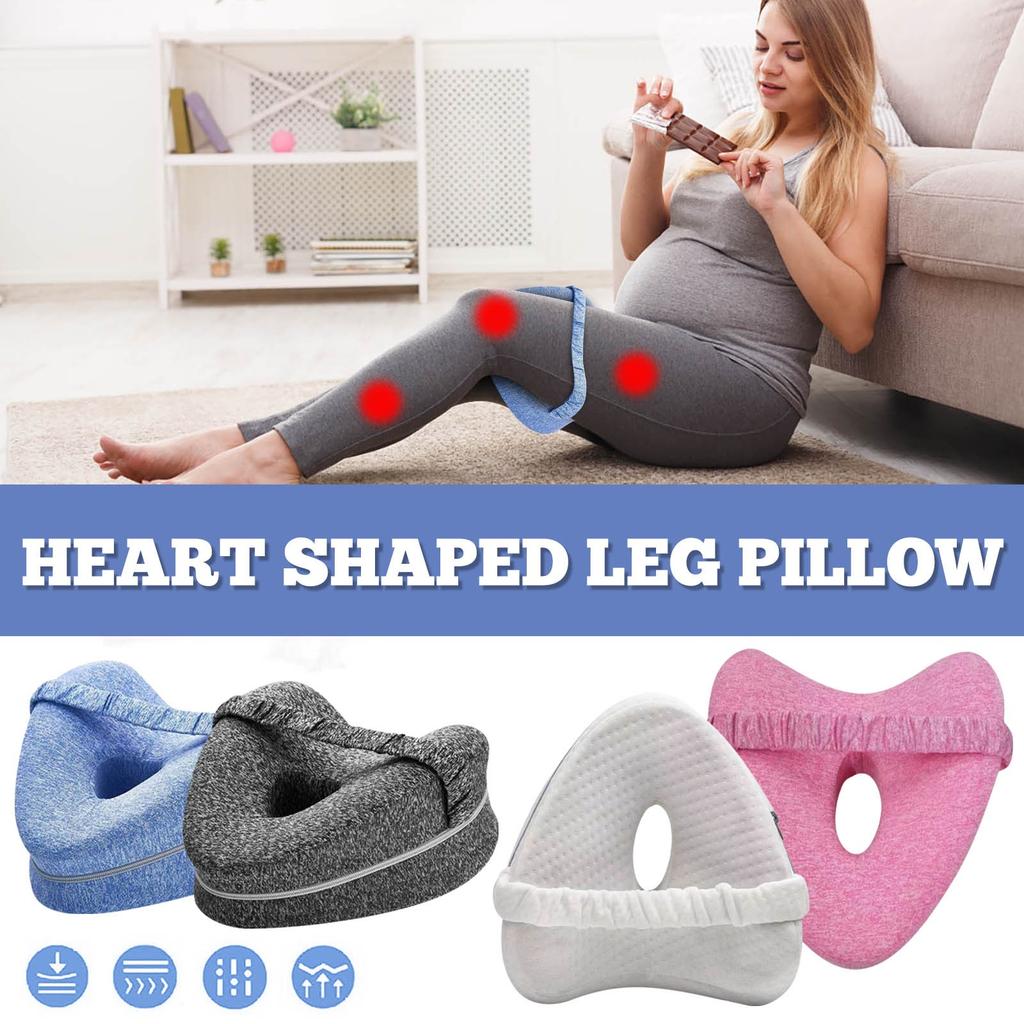 Heart-shaped Leg Pillow, Memory Foam Beautiful Leg Pillow Heart-shaped Knee Memory Pillow For Pregnant Women