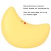 Silicone Yellow Unique Night Light Special Silicone Night Lamp Moon Night Light Children Room for Birthday for Party Bathroom