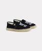 Men'S Happy Tiger Espadrille Elastic Slip-On_K255Ahs302Bkp