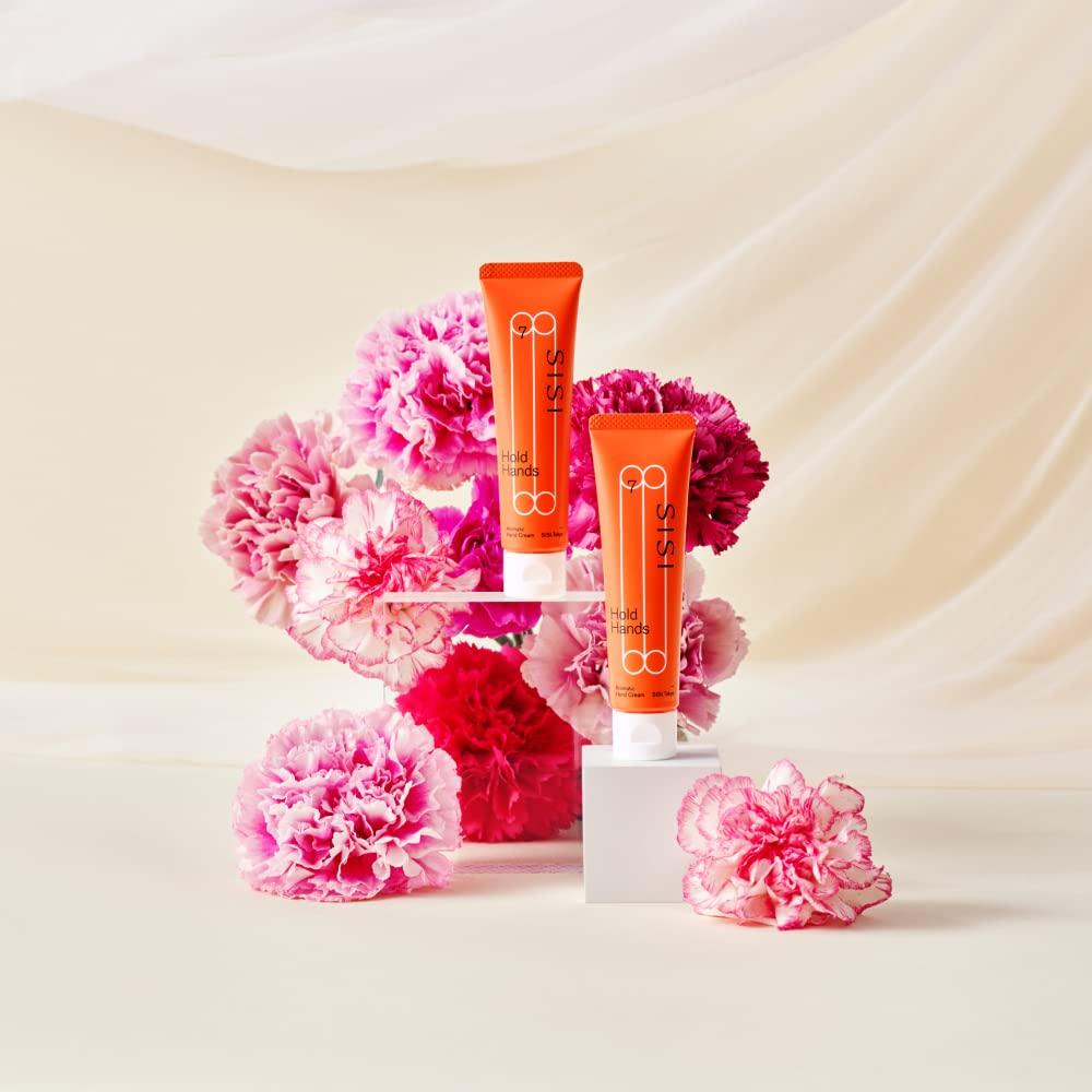 SISI Hold Hands 30g Hand Herb Rose Essential Oil Moisturizing Cream Serum, & Scent, Non-sticky