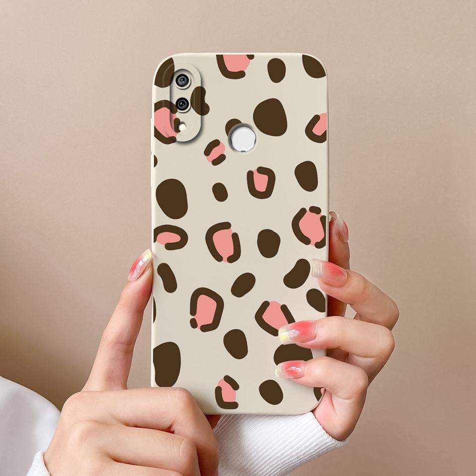 For Huawei Y9 Prime 2019 Phone Case Full Protection Cover For Huawei Y9S Y9A Cute Cartoon Liquid Silicone Anti Drop Bumper Coque