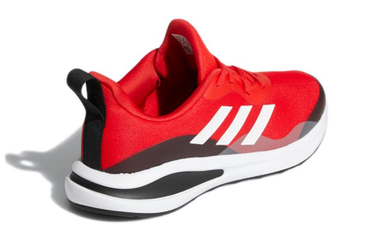 adidas FortaRun J Lace Running J Abrasion Resistant Low Top Sports Casual Shoes Red Black Kids' GY2745