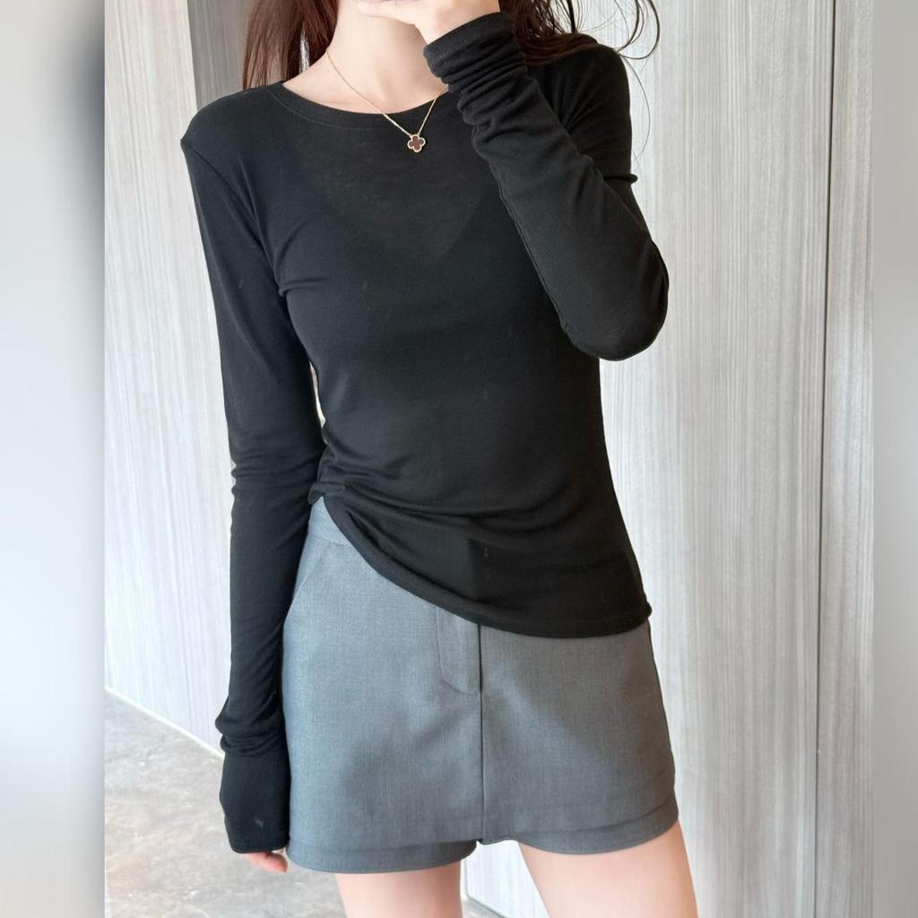 Women's 2026 Summer Lightweight Tencel Sun Protection Slimming Long Sleeve T-Shirt