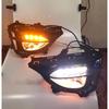 Fits 2018-2019 Hyundai I20 Daytime Running Lights and Fog Light Frames.