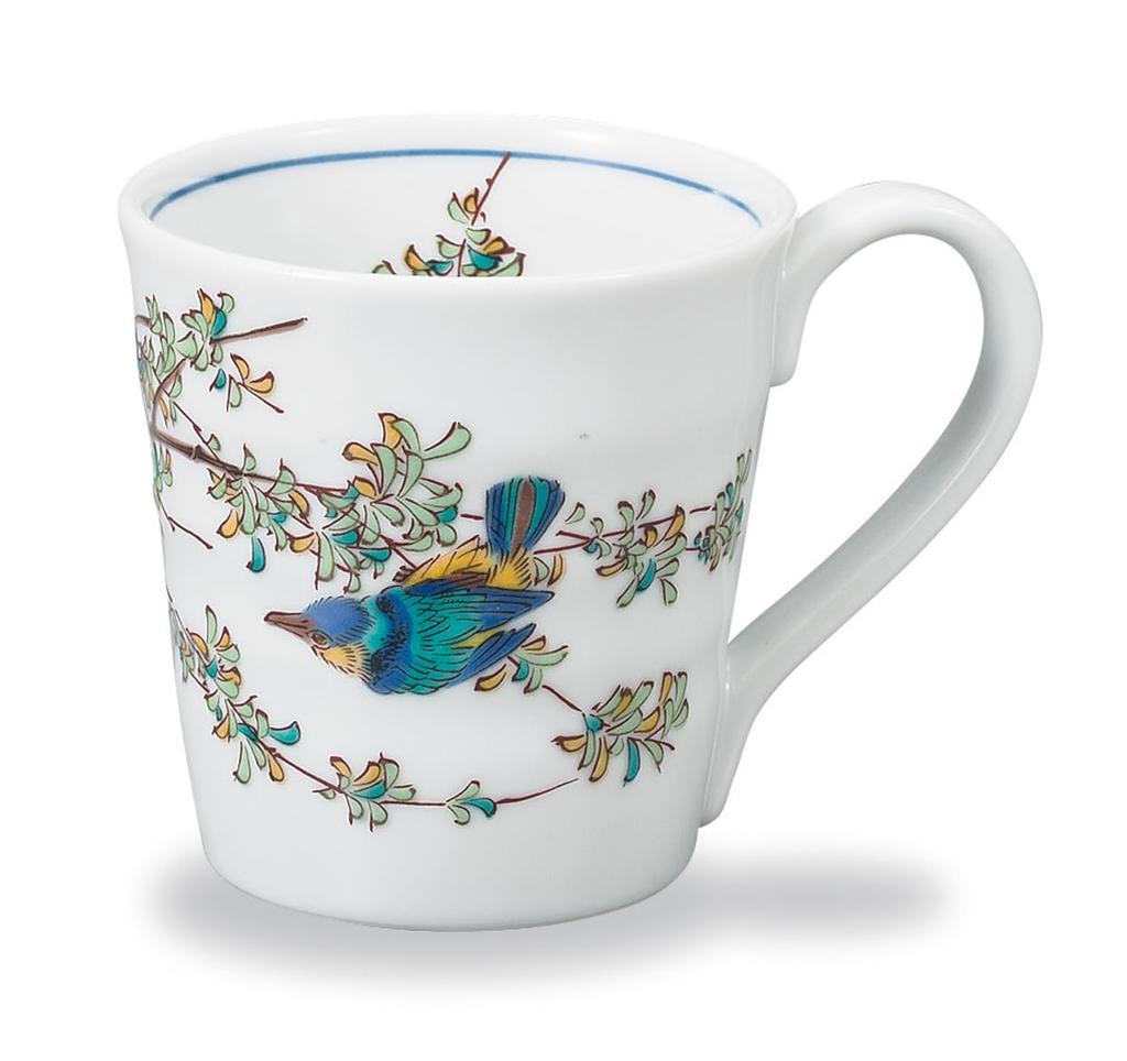Kutani Ware Iwataya-krus Kawasemi AP7-0803