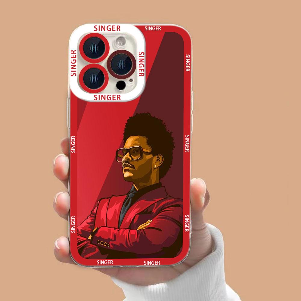The W-Weeknd XO Minimalist Clear Phone Case For VIVO S1 V20 V21 V21E V23 V23E V25 V27 V27E V29E V30E V30 V40 V50 V60 Case Cover