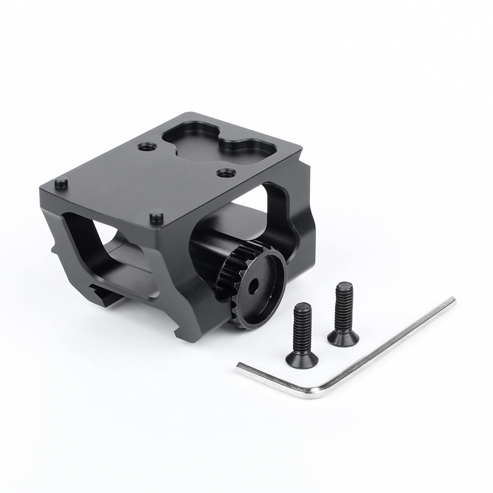 

Scalarworks LEAP RMR Mount Base Репліка RMR Dot Sight Quick Detach Mount, сумісна з 20-мм рейковою нижньою основою кріплення для іграшкового пістолета [QIRUIMY] 1/3 [1,57] чорний