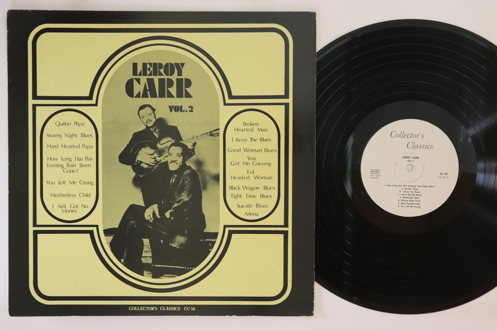 LP deska LEROY CARR - Vol. 2 CC50 SBĚRATELSKÉ KLA Dánsko Blues Použité