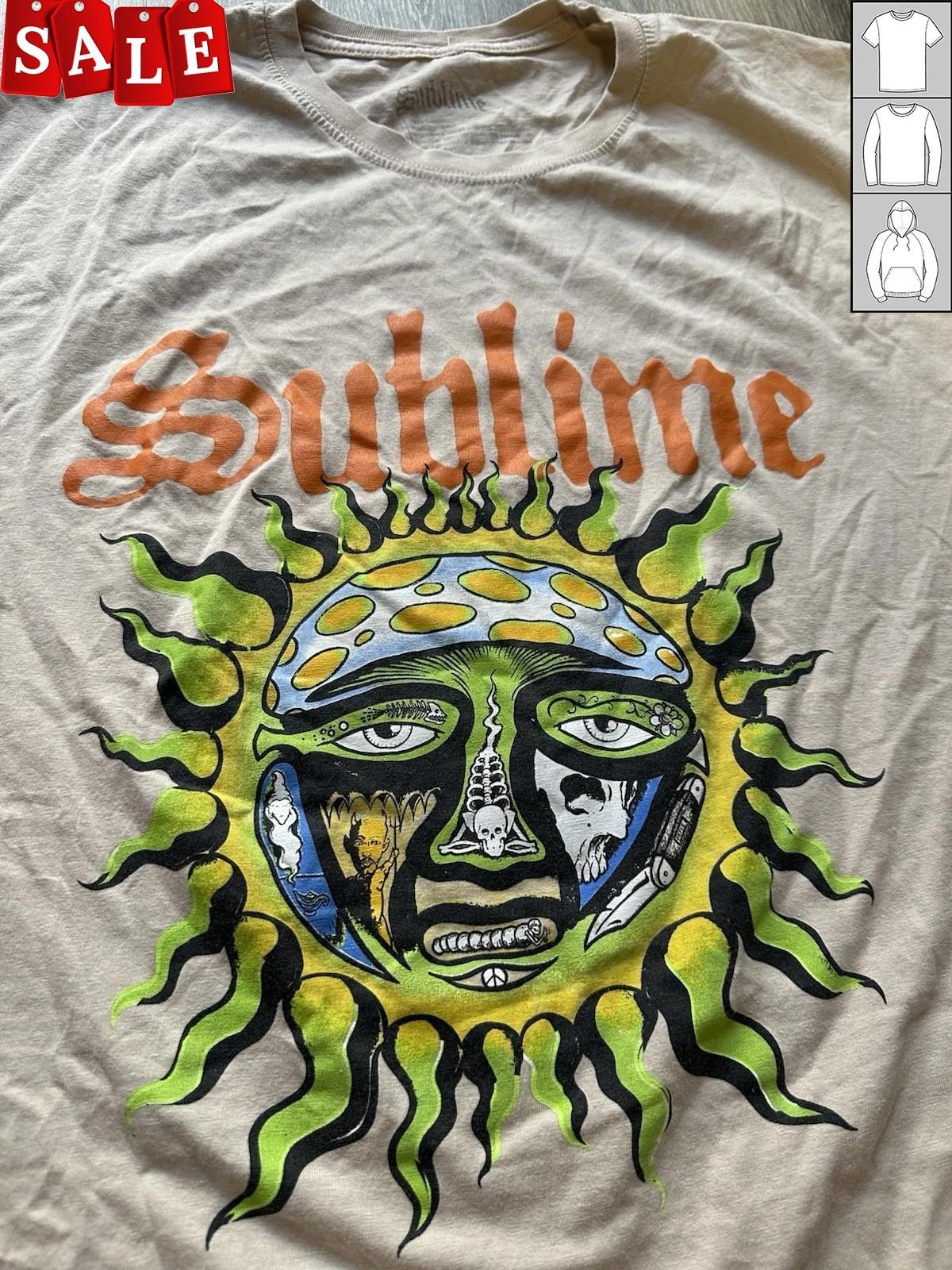 Hot Sublime Sun Gift For Fans Unisex S-5XL Shirt NH747 S