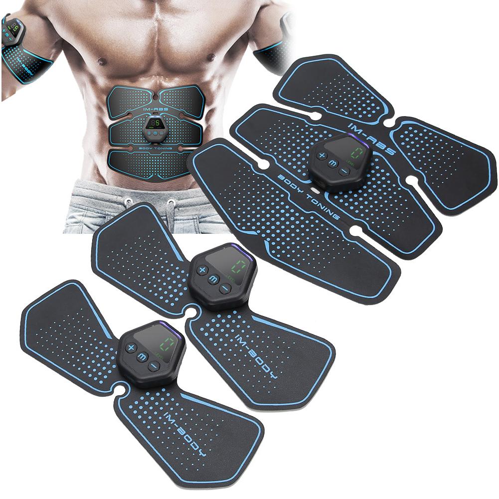

EMS Abdominal Muscle Trainer Digital Display Charging Exercise Fitness Patch