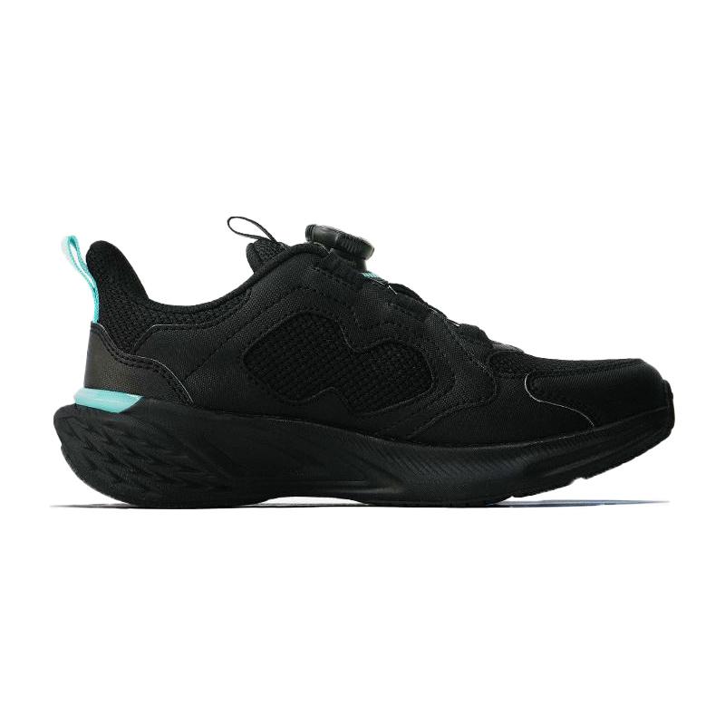 Anta Kids Pg7 Sports Fashion Trend Shock Absorption Low Top Running Shoes Men Running Shoes Black Green 312515527R-3