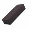 2PCS Ebony Wood Blocks 12x4x2.5cm Lumber Blanks for Carving Turning Musical Instrument Handles