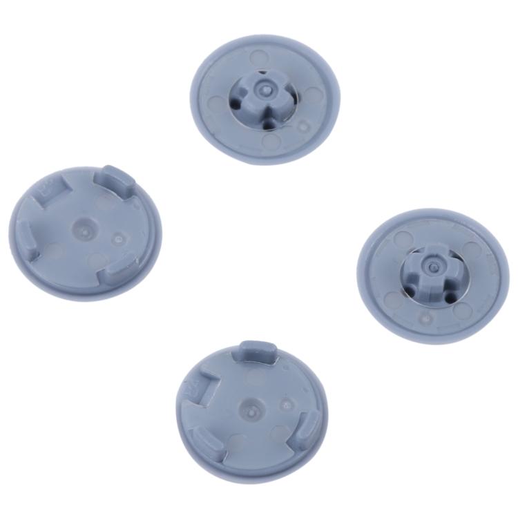 For Microsoft Surface Laptop 4 4 In 1 Bottom Case Rubber Mats (Blue)