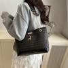 Woven Bags Women's Bags Stylish and Simple Shoulder Handbags Large Capacity Commuter Tote Bags