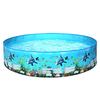 Foldable Swim Ball Pool Large Capacity Spray Pool Reusable Baby Bathtub Pool for Outdoor Indoor Playing Water Accessories