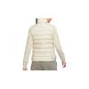 Nike Gilet Imbottito Donna con Stampa Logo, Zip, Collo Alto Caldo, Bianco DR1591-206