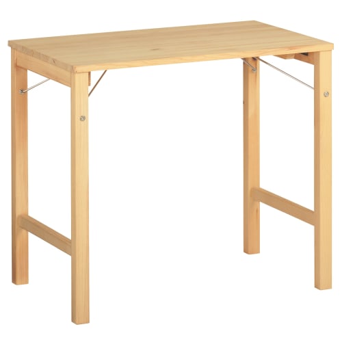 MUJI Pine Wood Table/Foldable Width 80 X Depth 50 X Height 70cm 18499441