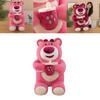 Cute Strawberry Bear Plush Pillow Perfect Gift For Comfort And Cuddles