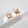 [New] K18YG/Diamond/Single/Earrings/J49-5