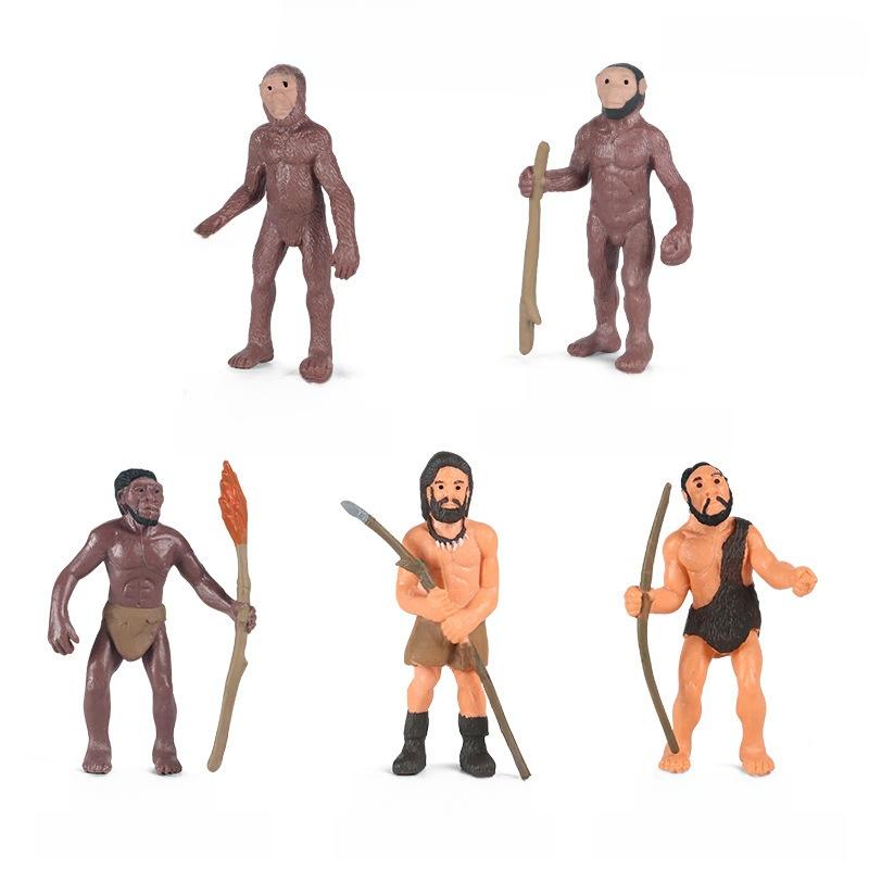 Farm Pasture Simulation Plastic Doll Model Ornament Farmer Worker Animal Woman