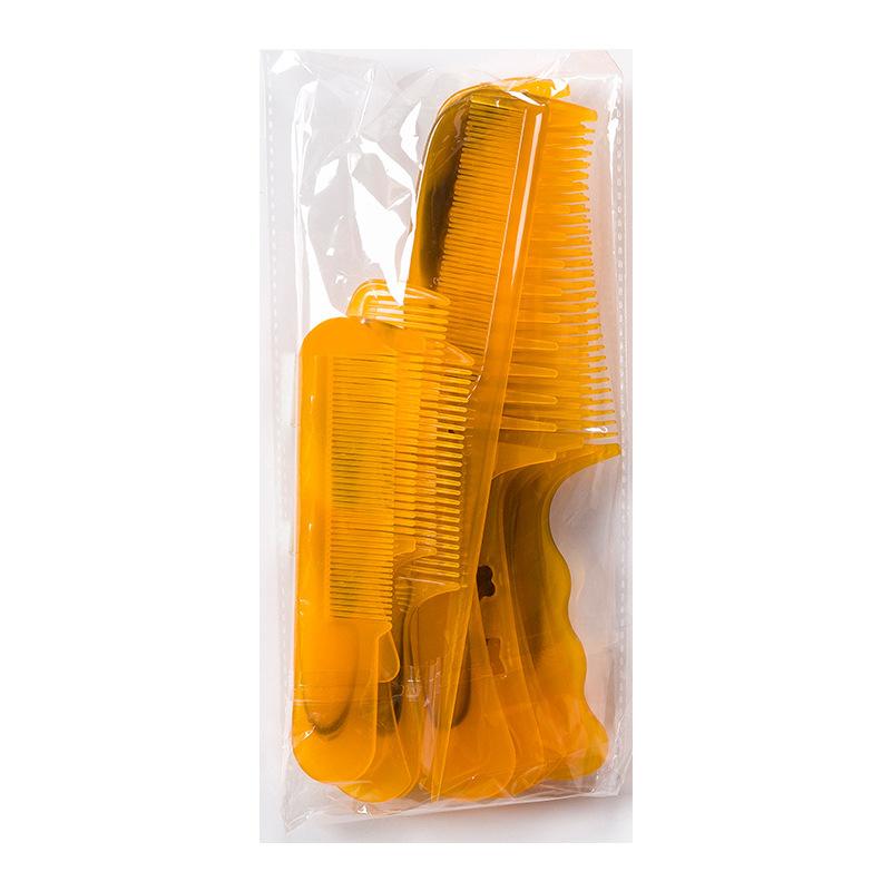 10Pcs Hair Comb Set Plastic Anti Static Detangling Assorted Sizes Styles for Men Women Hair Grooming