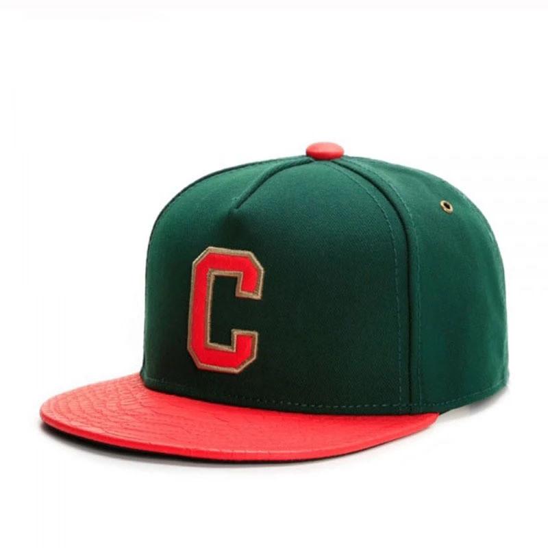 Black Letter C Baseball Cap With Wide Brim And Airflow Design For Outdoor Activities And Daily Use