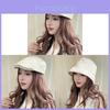 Summer Womens Bucket Hat With Embroidered Print For Casual Beach And Sun Protection