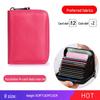 "Multi-Function Zipper Card Holder: Large Capacity for Men & Women"