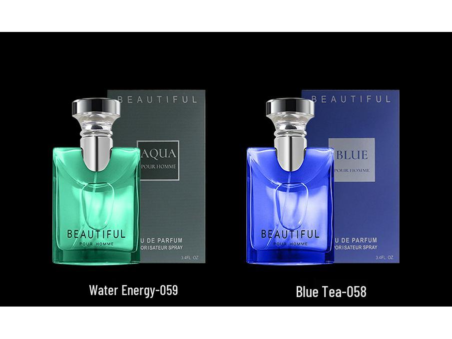 Little City Yika Darjeeling Tea Men's Perfume - 100ml Azure Gentleman Cologne, Long-lasting Light Fragrance