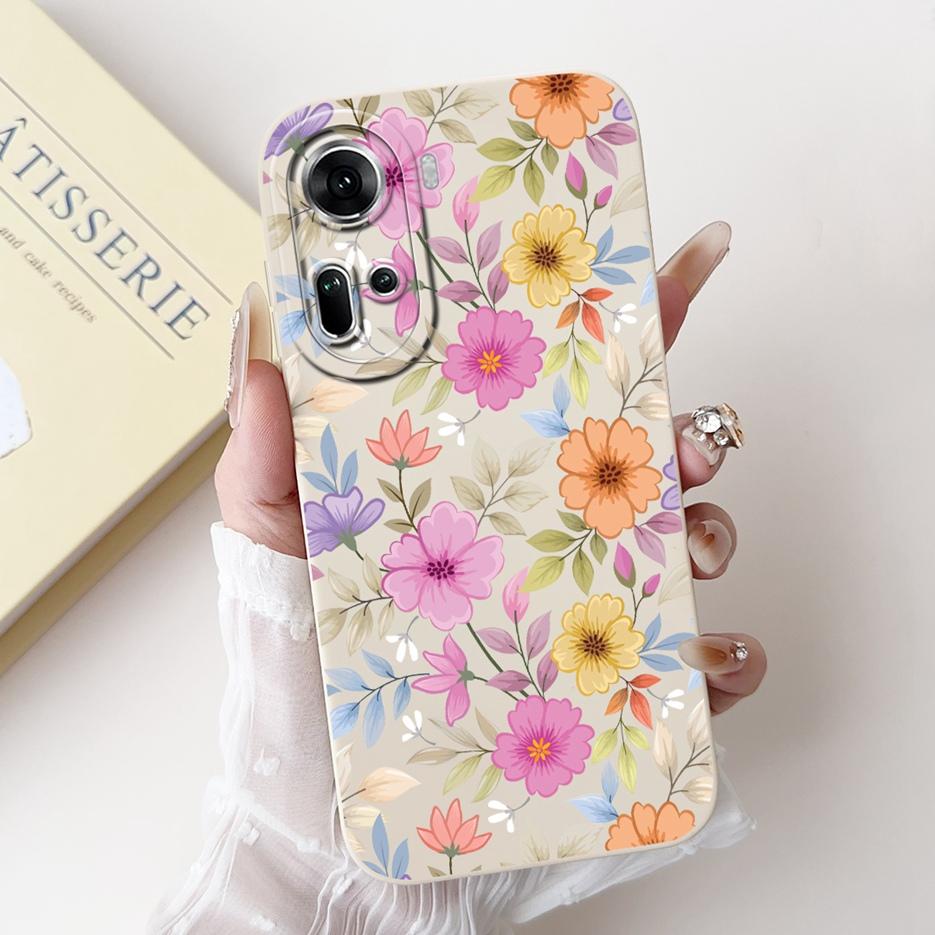 For Oppo Reno 11 5G Case Reno11 F CPH2603 Cute Panda Cartoon Cover Soft Silicone Phone Case For Oppo Reno 11 Pro Reno11 11F Bags