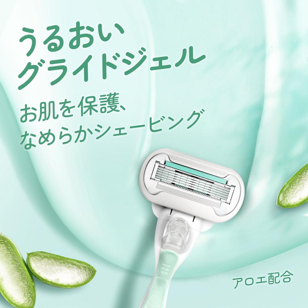 Gillette Venus VENUS Barberhøvel for for Sensitiv for Glatt Kropp og Erstatning 5 Embrace Sensitive Kvinner, Hud, Hud, Blader, Stykker,