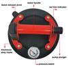 With Pressure Gauge Metal Handle Vacuum Suction Cup 8 Inch Heavy Duty Vacuum Lifter for Granite Tile Glass Manual Lifting New