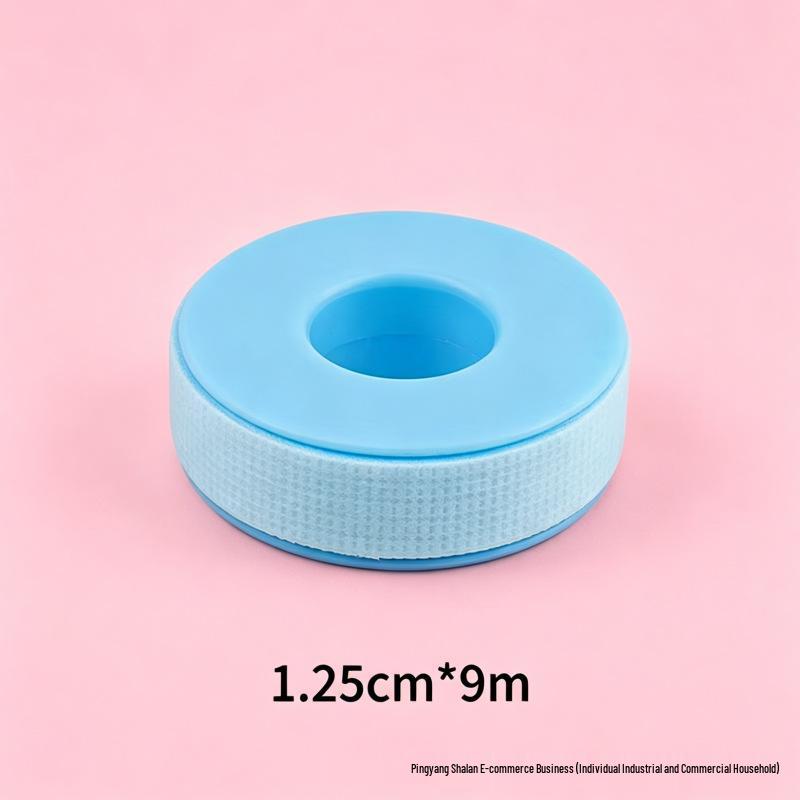 Eyelash Extension Non-Woven Adhesive Tape – Breathable, Low-Allergy, Isolation Tape for Upper & Lower Eyelids with Plastic Core
