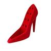 Hoge Hak Schoenen Make-up Tools Houder 3D Geprint Cosmetische Kwast Wenkbrauwpotlood Lippenstift Schoonheidstools Organizer Rek Decoratie