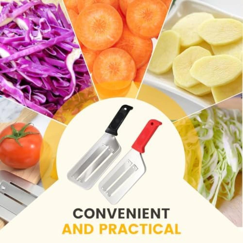 1/2pcs Kitchen Shredder Tool Versatile Stainless Steel Shredder Tool: Convenient, Ergonomic & Easy-to Clean Kitchen Peeler