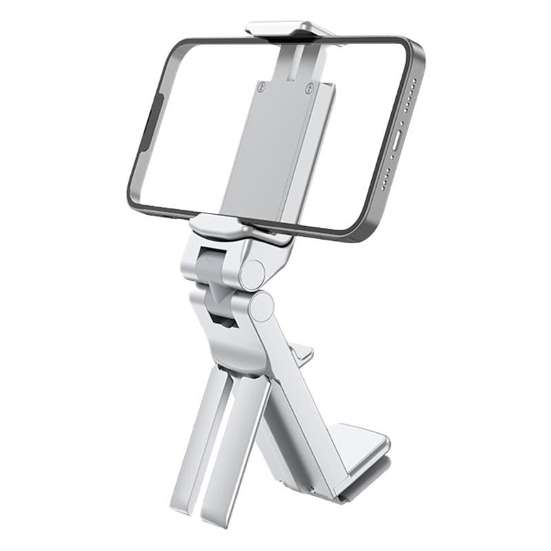 

Travel Desk Cellphone Stand Magnetic Phone Holder Universal Foldable Phone Holder Clip for 16 15 14 360 Degree Rotation