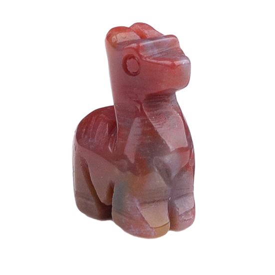 

1 Cute Deer Elk Statue Healing Natural Stone Carved Mini Animal Figurine Collectible Ornaments for Desktop Home Office Decor E