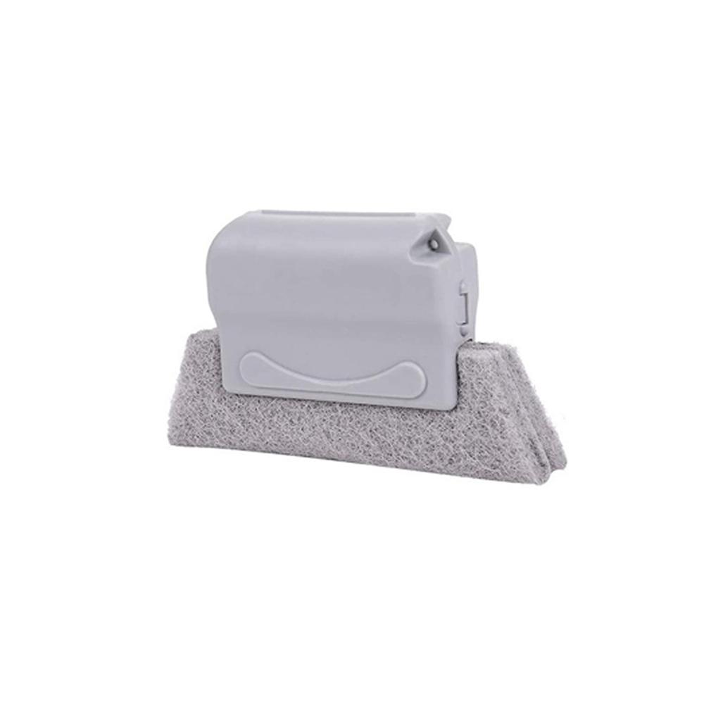 2 In 1 Groove Cleaning Tool Window Frame Door Groove Cleaning Brush Sliding Door Track Cleaning Tools Hand-held Crevice Cleaner