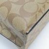 Used COACH Tote Bag Signature 1665 PVC/leather Brown black casual