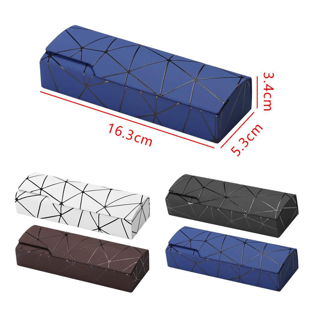 Hot Fashion Glasses Case Unisex Portable Imitation Wood Grain Spectacle Box Hard Handmade Optical Reading Eyeglasses Accessories