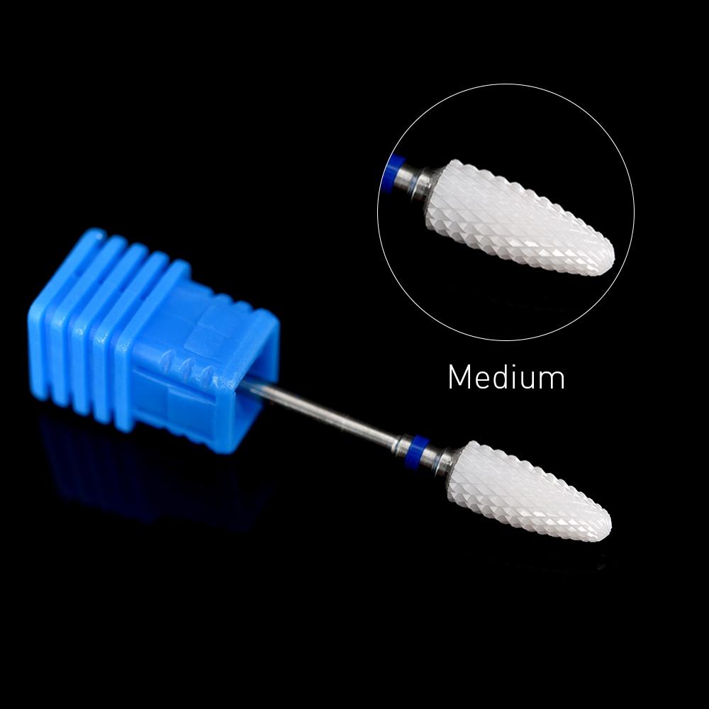 

KADS Керамические сверла для ногтей 25 размеров Фрезы для ногтей для электрических машин для маникюра Инструменты для маникюра