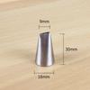 Chixing Stainless Steel Cake Decorating Icing Nozzles