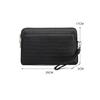 SCHWARZETIENNE Men's Crocodile Pattern Leather Clutch Bag