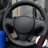 Hand Stitched Black Artificial Leather M Sport M3 E90 E91 E92 E87 E81 E82 E88 X1 E84 Steering Wheel Cover For BMW E93