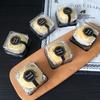 10pcs 10sheets Brown Kraft Paper Cake Box with Handle Wedding Party Favour Boxes Good for Handmade Gift Packing Box LS