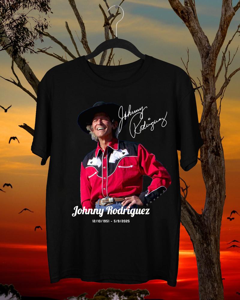 

NEW Johnny Rodriguez 1951 2025 Gift For Fan S to 5XL Unisex Tshirt QT419 Unisex T-Shirt M