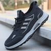 Men's Spring Walking Shoes, Breathable Lightweight Sneakers for Middle-aged and Elderly Couples