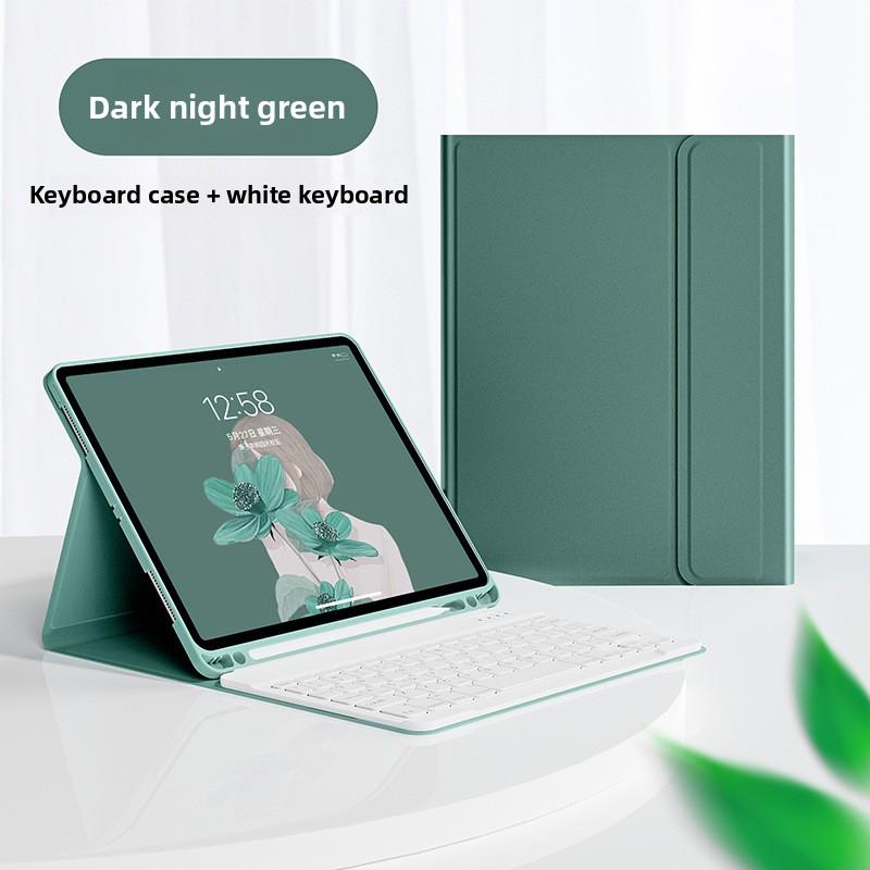 Bluetooth Keyboard Leather Case for IPad 10 10.2 with Pencil Slot Compatible Air 5 Pro 12.9 Mouse